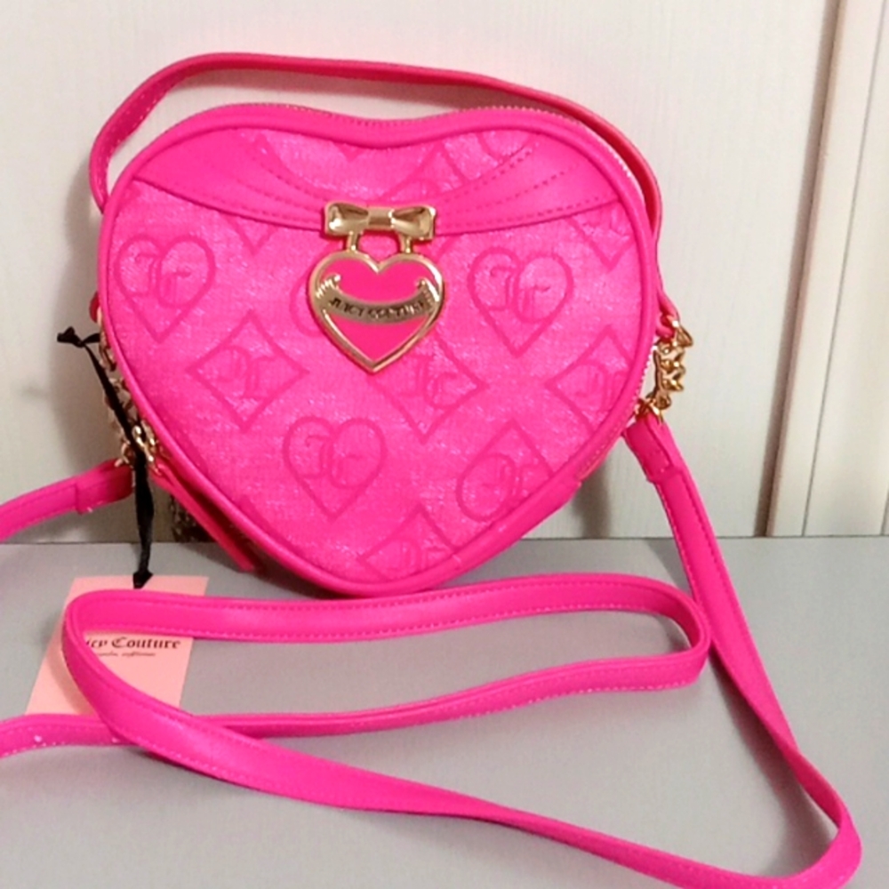 Juicy Couture Precious Moments Heart Crossbody  CLEARANCE! FINAL PRICE!